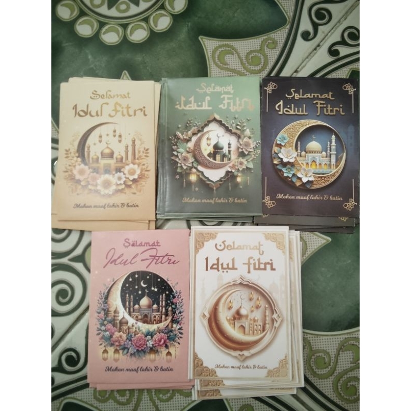 

Amplop lebaran isi 10 lembar