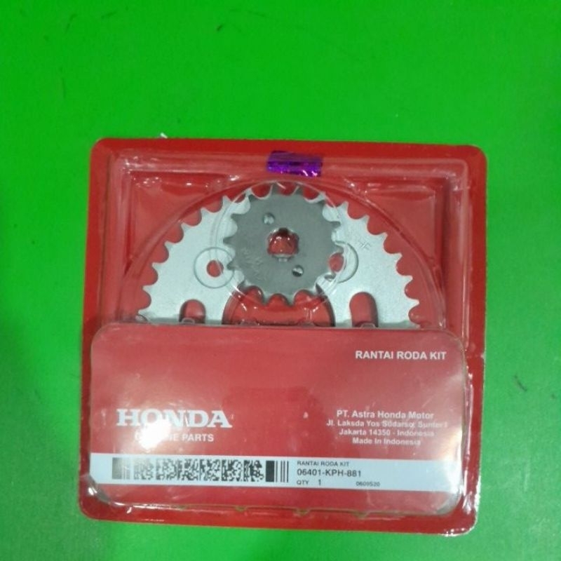 GEARSET / RANTAI RODA KIT / 06401 KPH 881