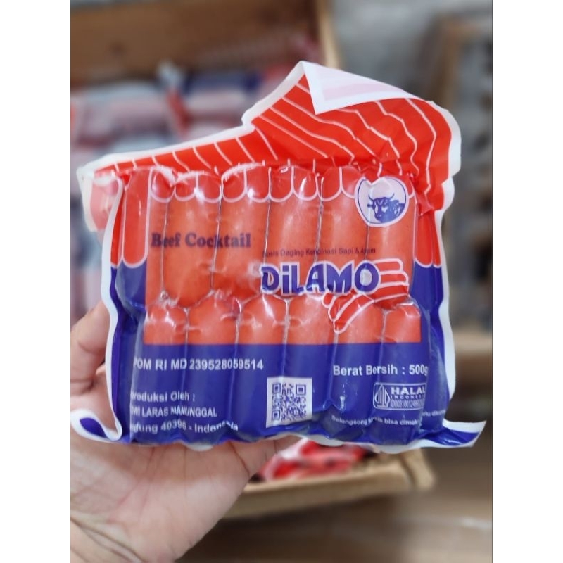 

DILAMO SOSIS RED COCKTAIL 500GR - SOSIS FROZEN FOOD