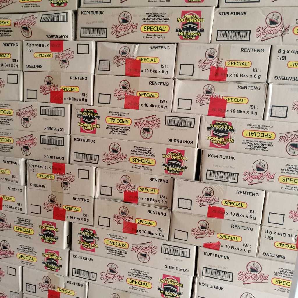 

Kopi Kapal Api mini 6 gram 1 Dus isi 20 Renteng