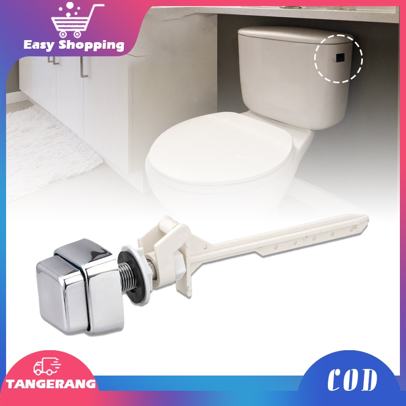 Tombol Closet Duduk Tombol Closet Tombol Samping Closet Duduk Pencetan Flush Toilet Tombol Closet Du