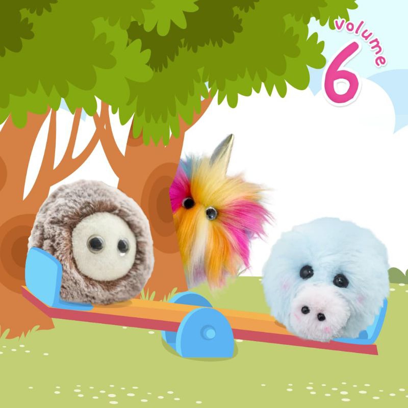 Worry pet - Vol.06 - Sensory toy for mental health anxiety buddy-Fidget - Stress ball - Bag Charm
