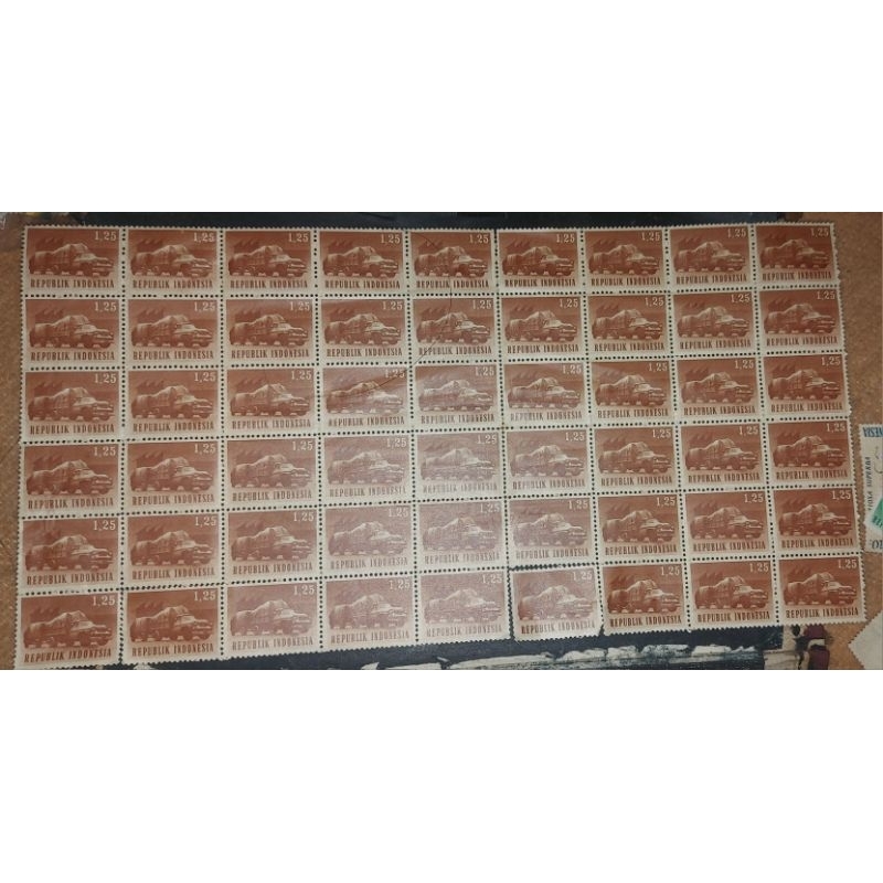 

Perangko alat Transportasi. 30.000/6 pcs