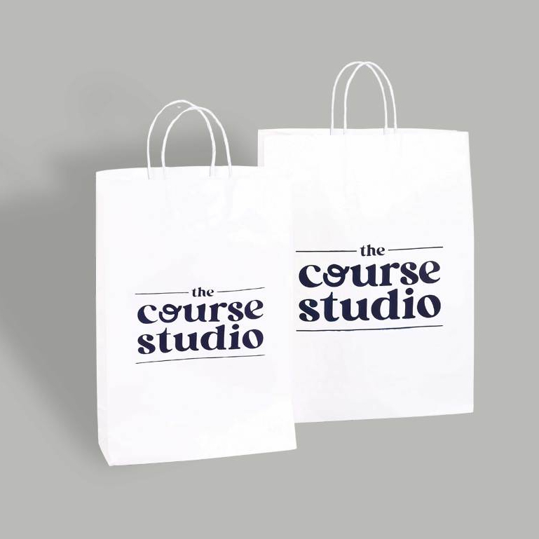 

THECOURSE - Paper Bag White