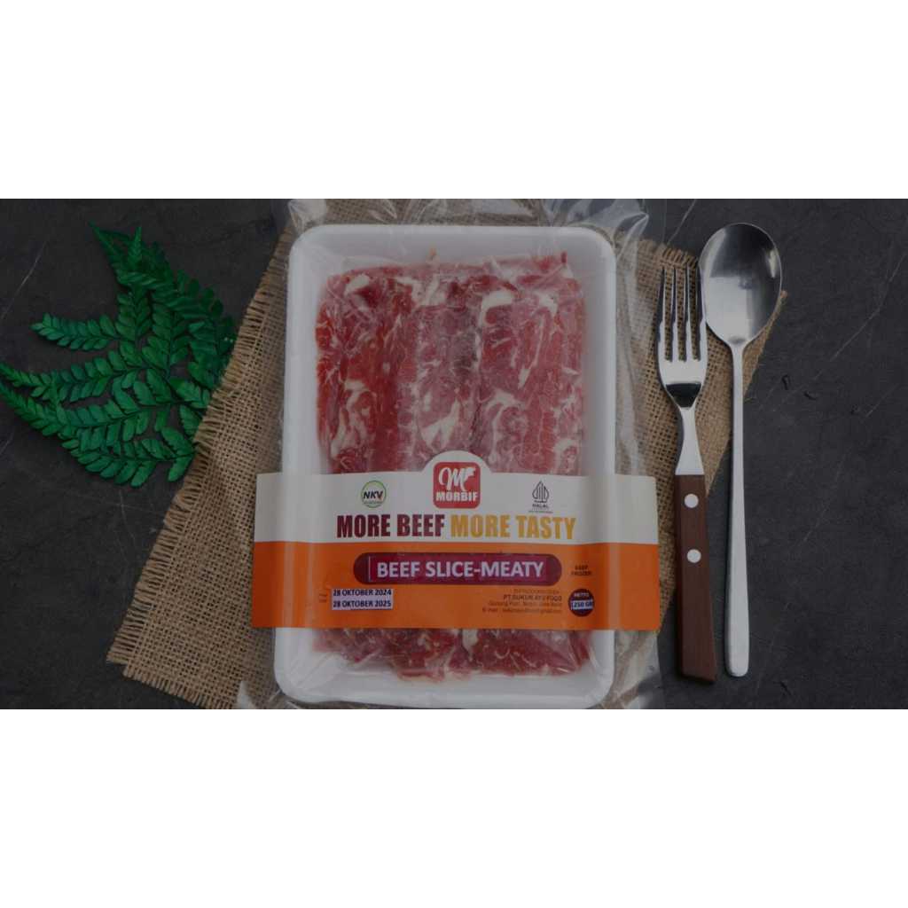 

AUS Beef Slice Meaty ( Tanpa Lemak ) / Daging Sapi Premium 250g
