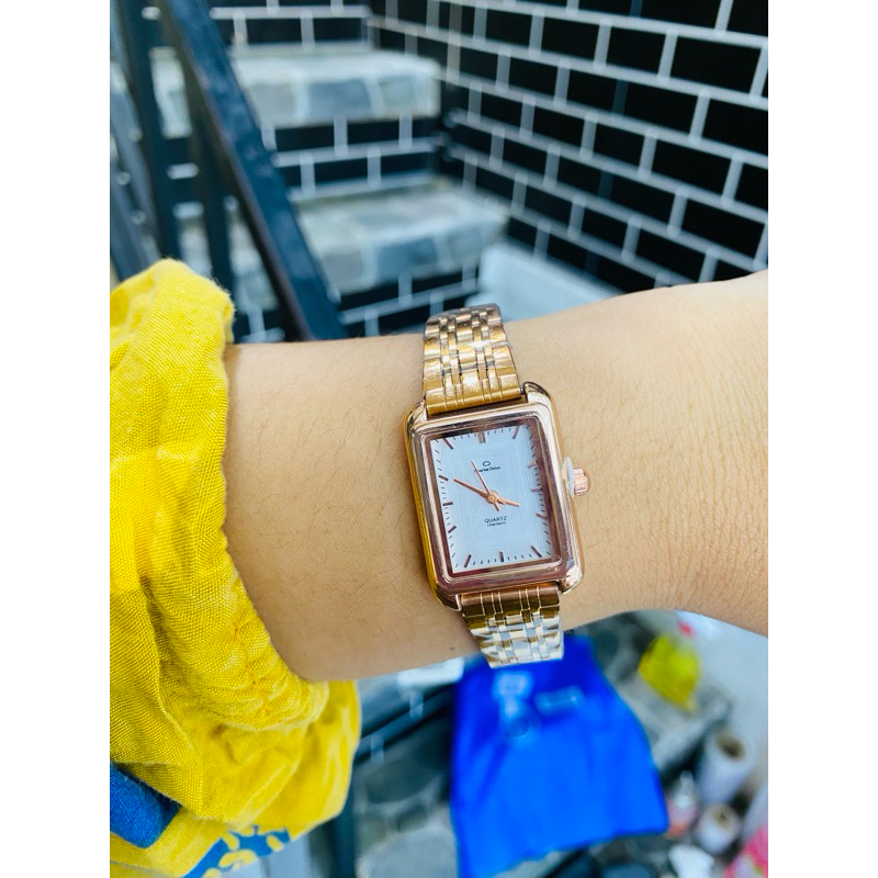 charles delon original jam tangan wanita rosegold