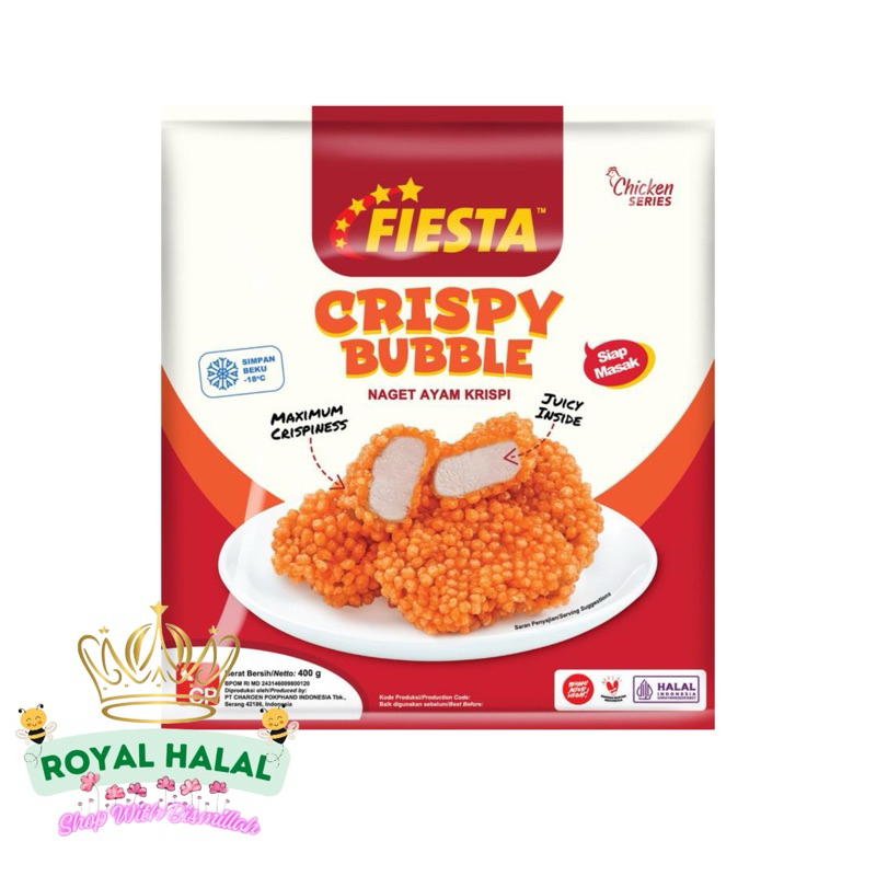 

Fiesta Crispy Bubble Nugget 400gr