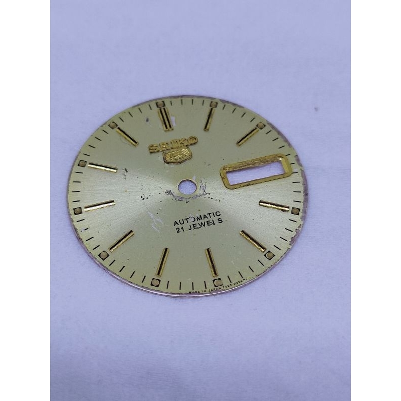 Dial jam tangan antik seiko 5 automatic 21jewels cal 7009 part arloji lawas vintage watch seiko japa