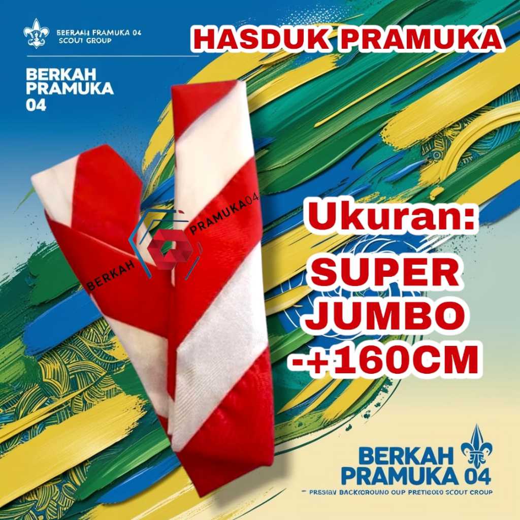 Kacu pramuka pembina panjang (Super halus)