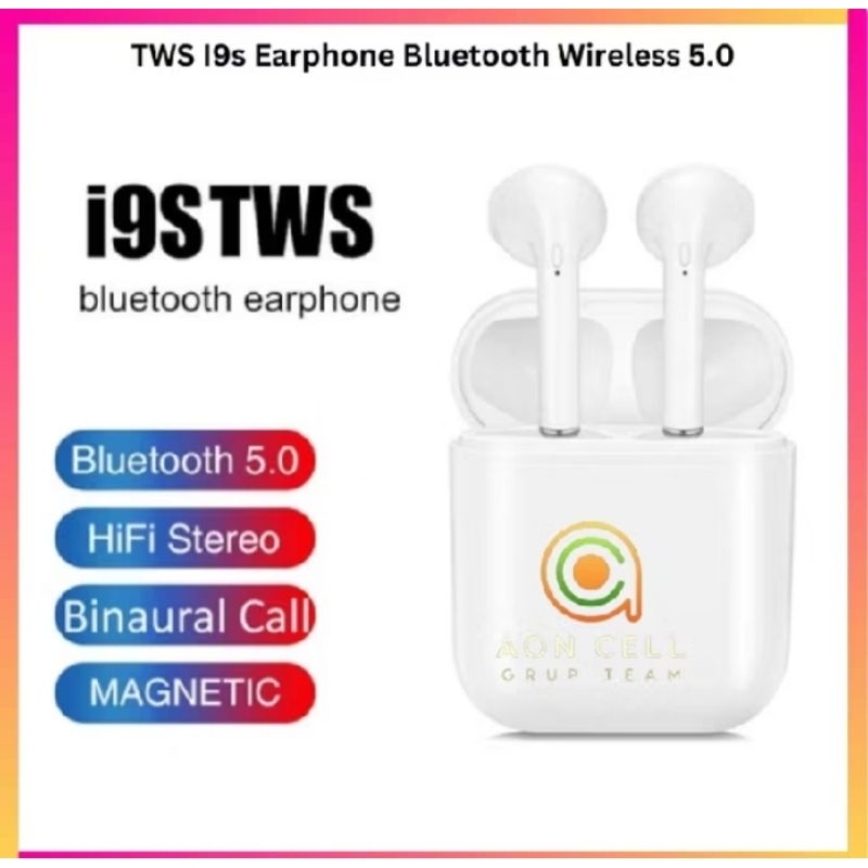 TWS 19s Earphone Bluetooth Wireless 5.0.