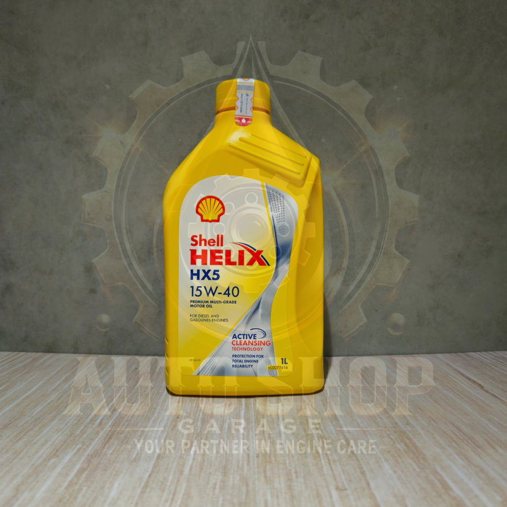 Shell Helix HX5 15w-40 1 Liter - Oli Mobil