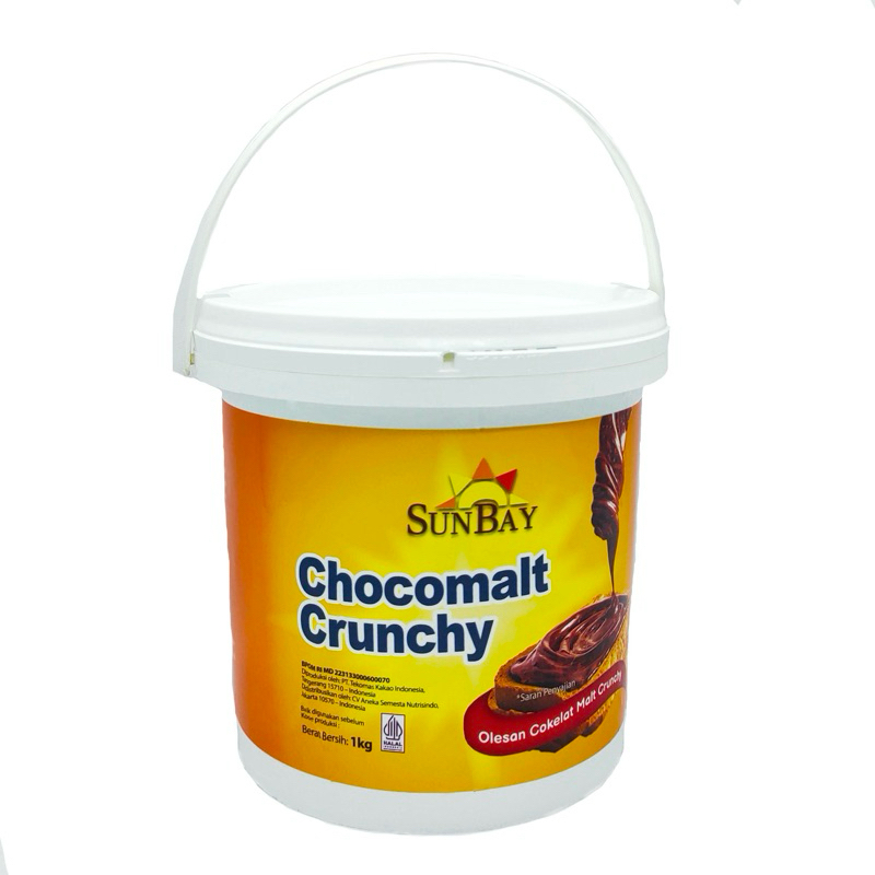 

Sunbay Chocomalt Crunchy 1 Kg Olesan Cokelat Malt Crunchy Coklat Halal