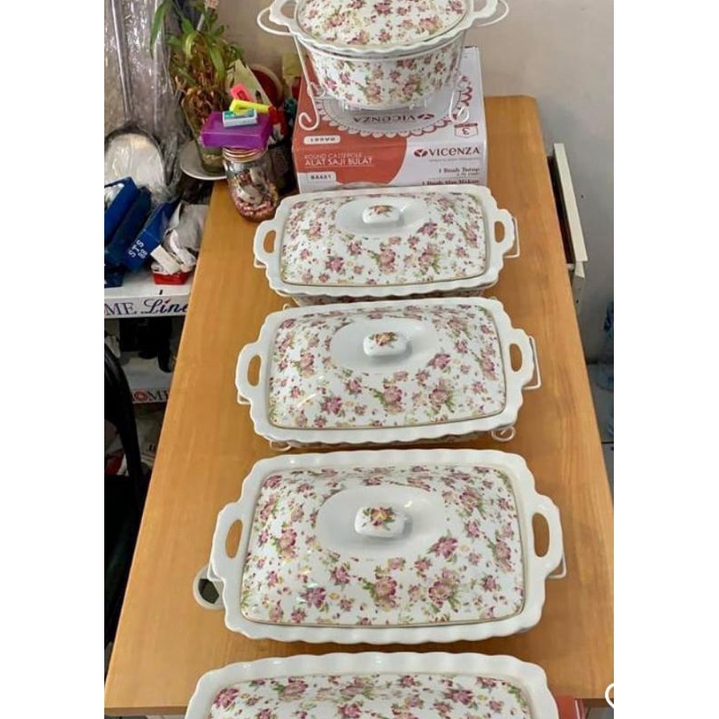 prasmanan vicenza melati 4 segi 1 bulat