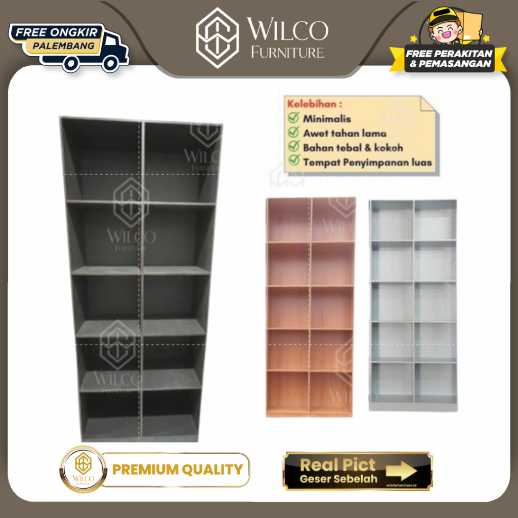 Loker Minimalis RSG 10 Jasmine  / Rak Susun Serbaguna / Lemari File
