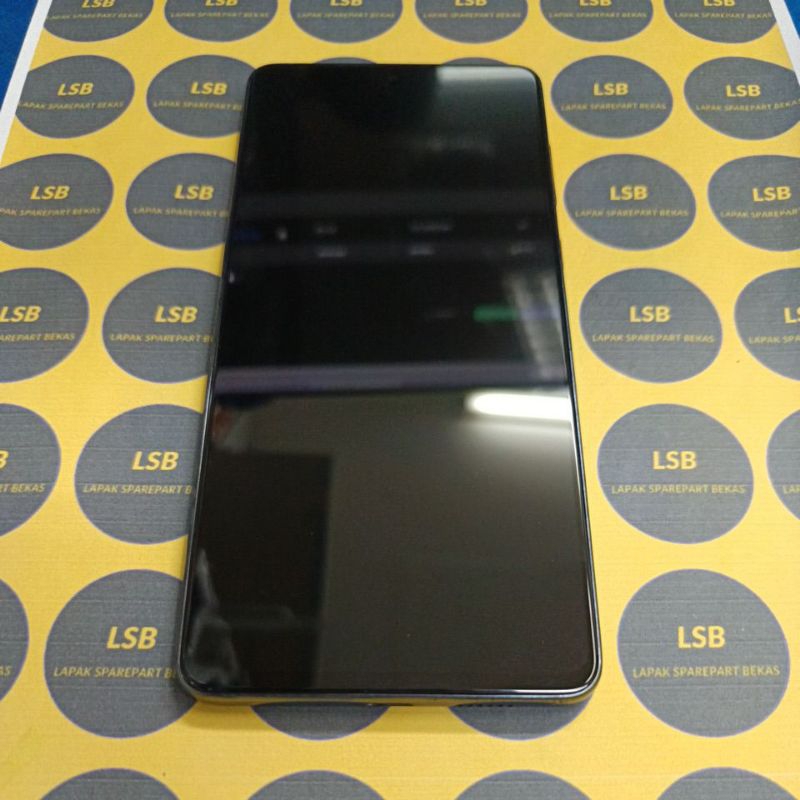 LCD FULLSET FRAME SAMSUNG A73 5G A736B ORIGINAL BEKAS