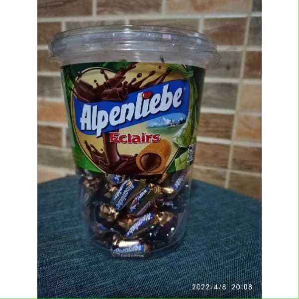 

Alpenlible Eclairs Jar 360gr Isi 100+tambahan isi 5 pcs
