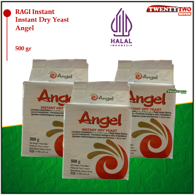 

Ragi Instan Instant Dry Yeast Angel500gr