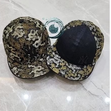 Topi New Era edisi 50th x motif Sukajan / Chinese Dragon Original RARE [ COUPLE ] Made in USA