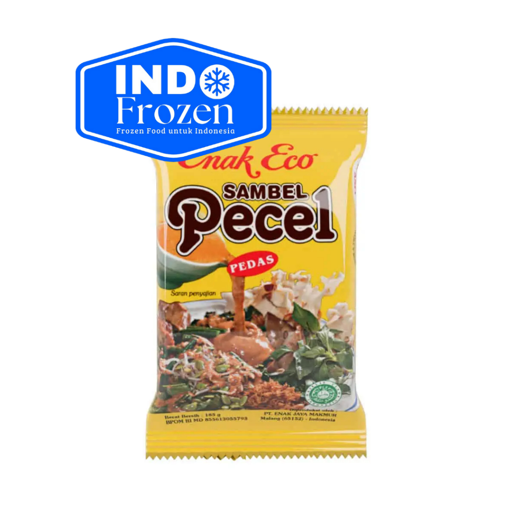 

ENAK ECO SAMBEL PECEL PEDAS 185GR/ BUMBU INSTAN