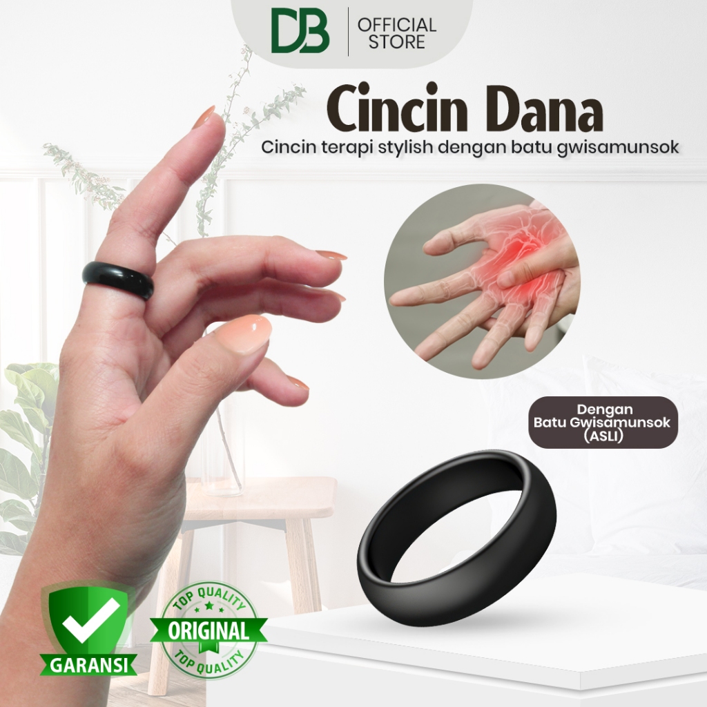 Cincin Dana - Cincin Terapi Kesehatan Gwisamunsok