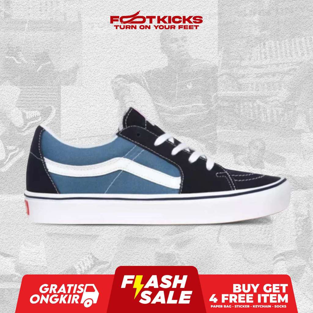 Sk8 Low Classic Navy White