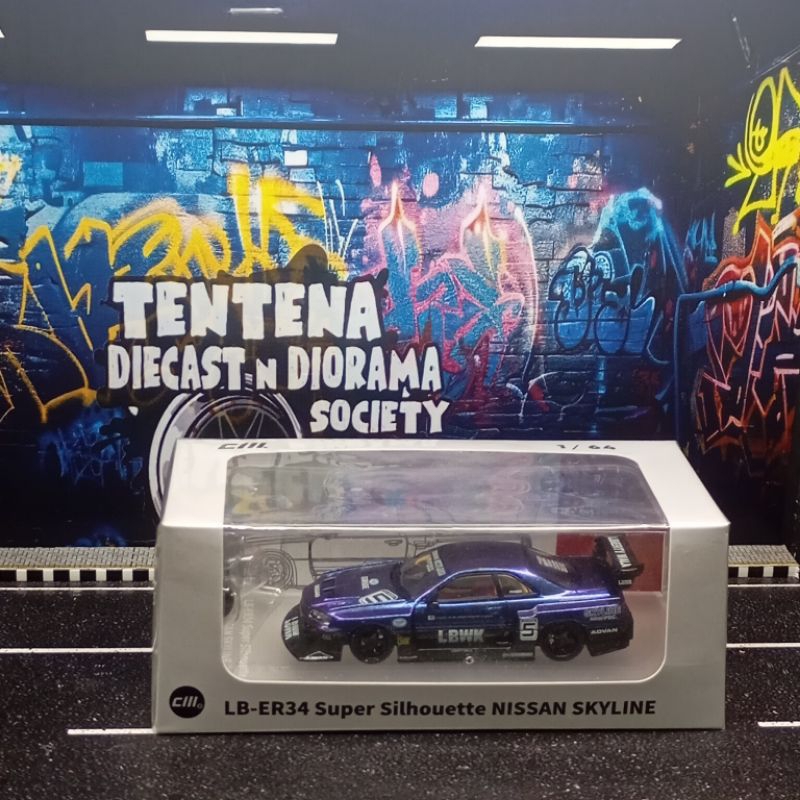 LB-ER34 SUPER SILHOUETTE NISSAN SKYLINE CHAMELEON