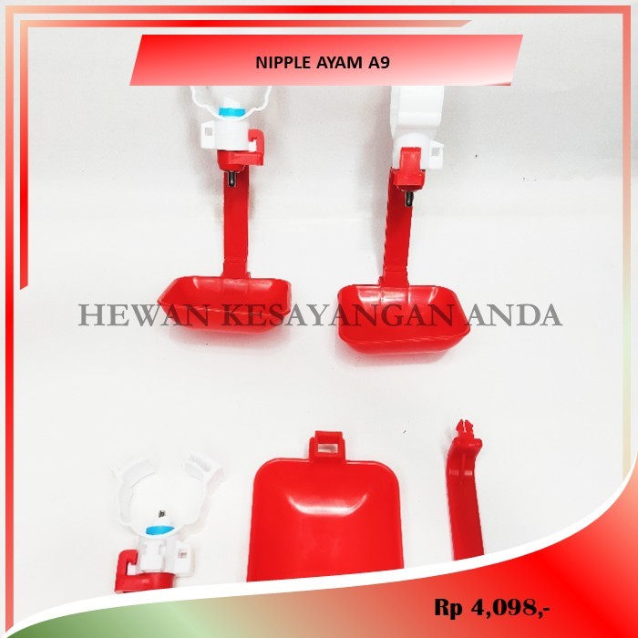 Nipple A9 Mangkok Nipel Nepel Nipple A9 Mangkok Kandang Ayam Layer Broiler Petelur