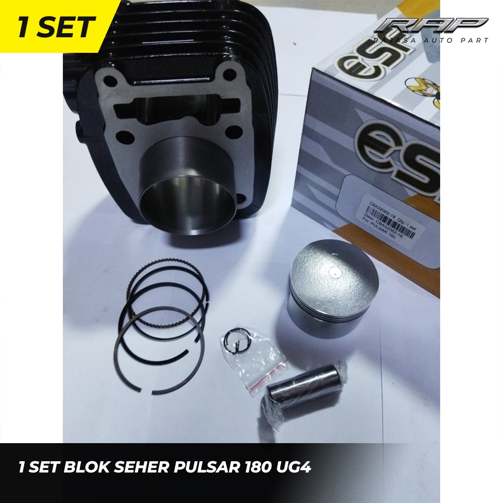 BLOK SEHER PULSAR 135 180 220 UG4 SET CYLINDER BLOK PULSAR 180 / 220 KOMPLIT