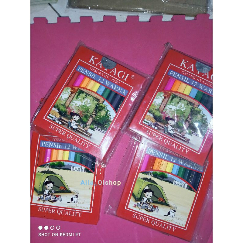 

Pensil warna Kayagi 12/warna