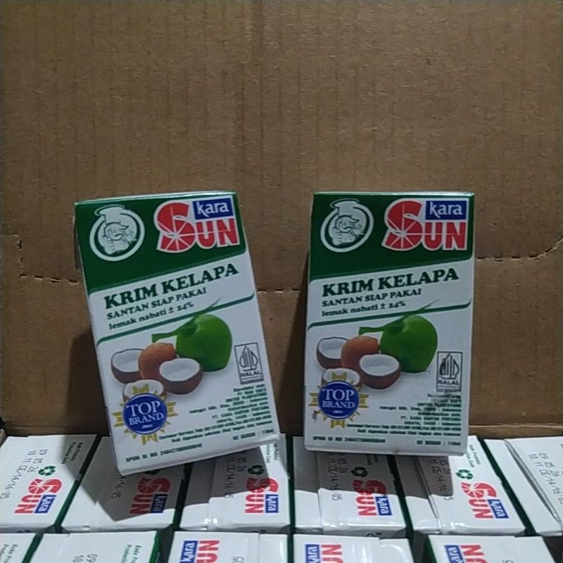 

SUNkara krim kelapa santan siap pakai