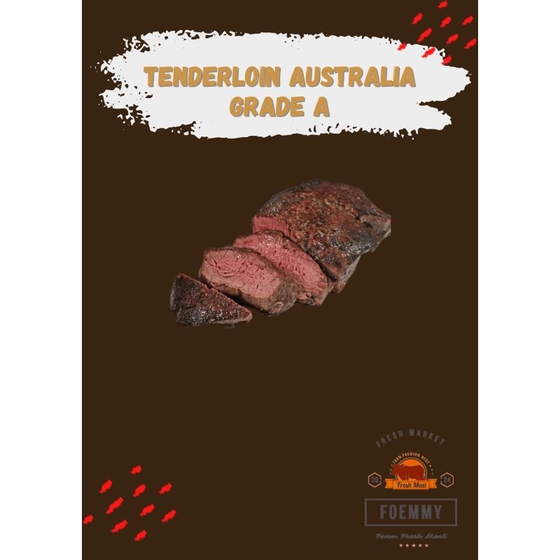 

Tenderloin Steak Australia Grade A 200 gram