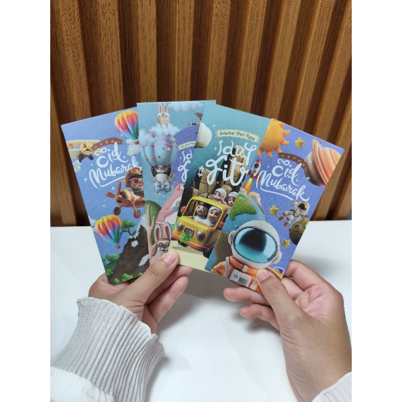 

READY STOCK (1 set isi 4) Amplop Lebaran Murah Angpau Lebaran Premium Angpao Anak Amplop Premium