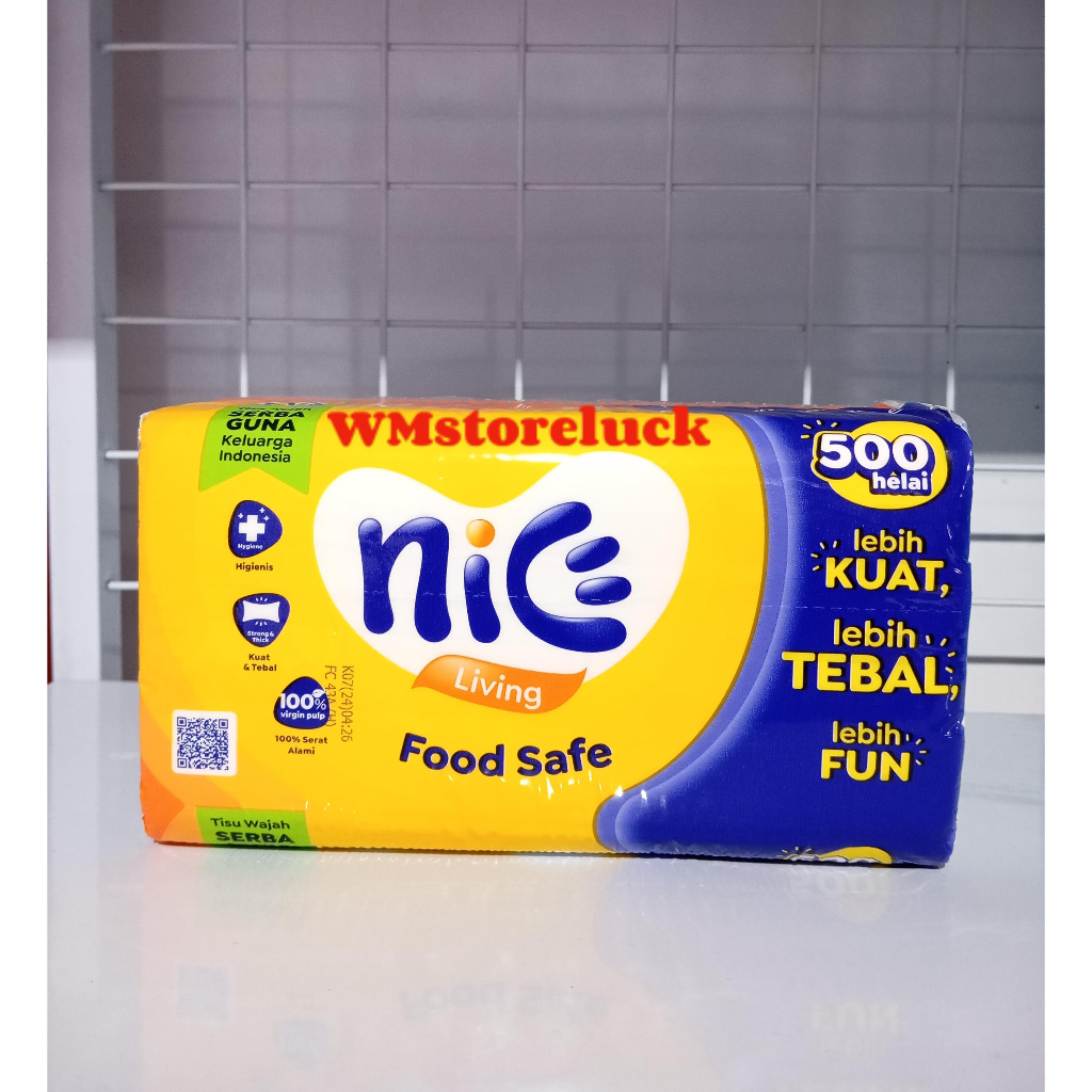 Nice facial tissue 500 helai / Tisu wajah nice 500  helai