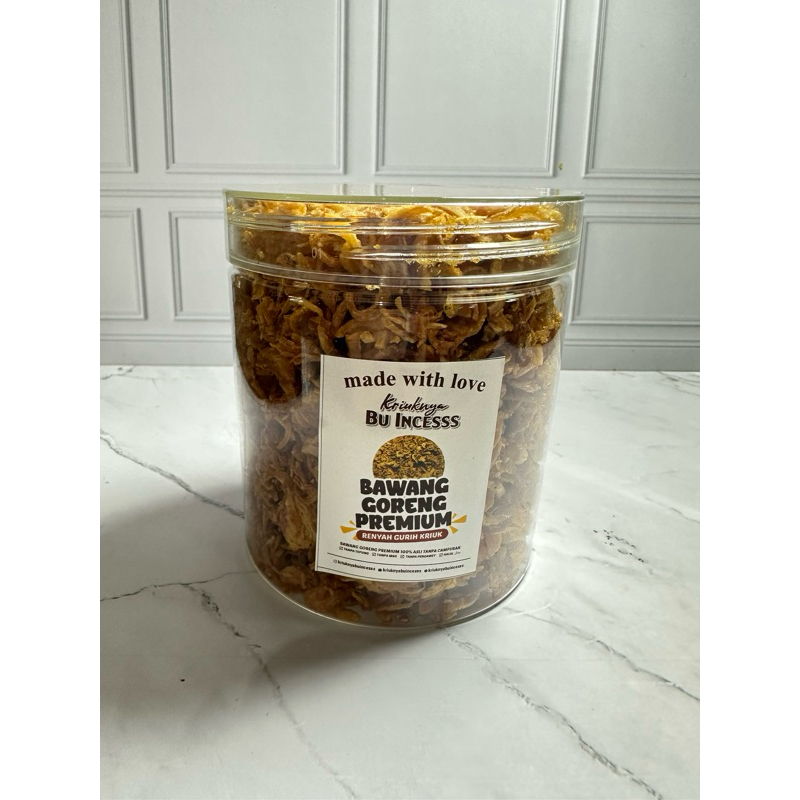 

Bawang Merah Goreng Premium 200gr toples