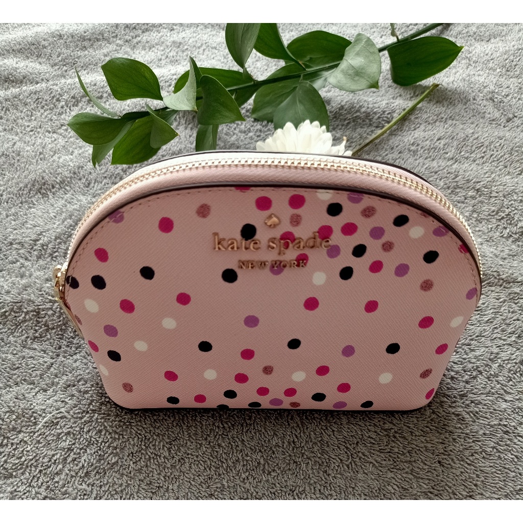 Kate Spade Staci Festive Confetti Small Make Up Bag