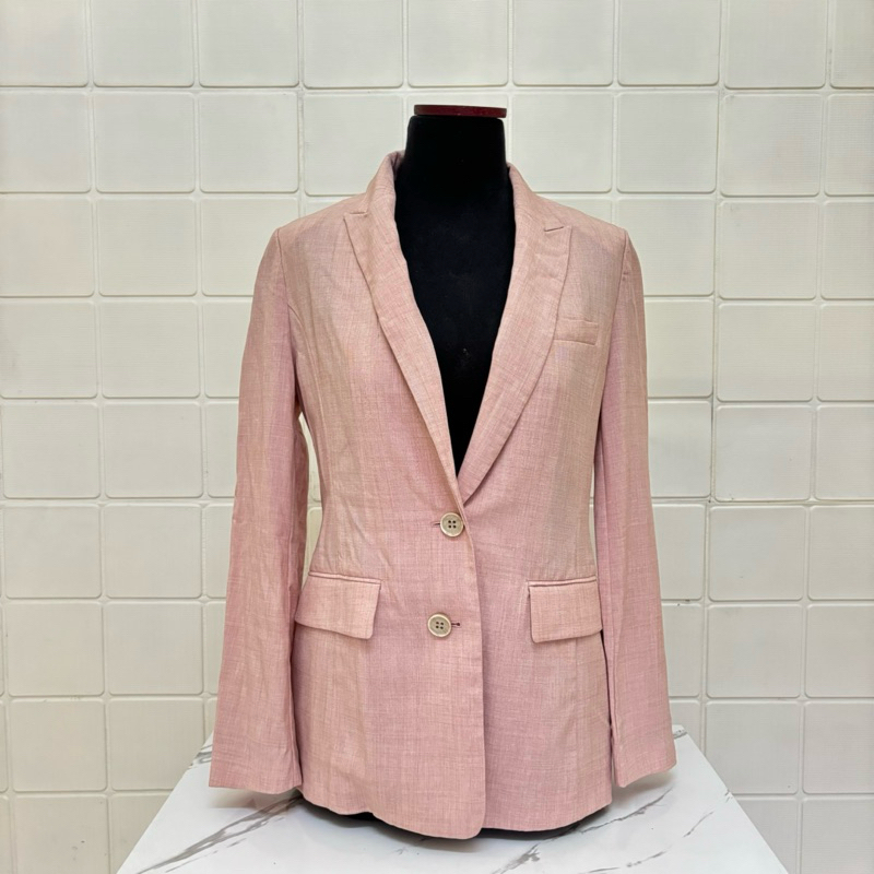 blazer pink wanita