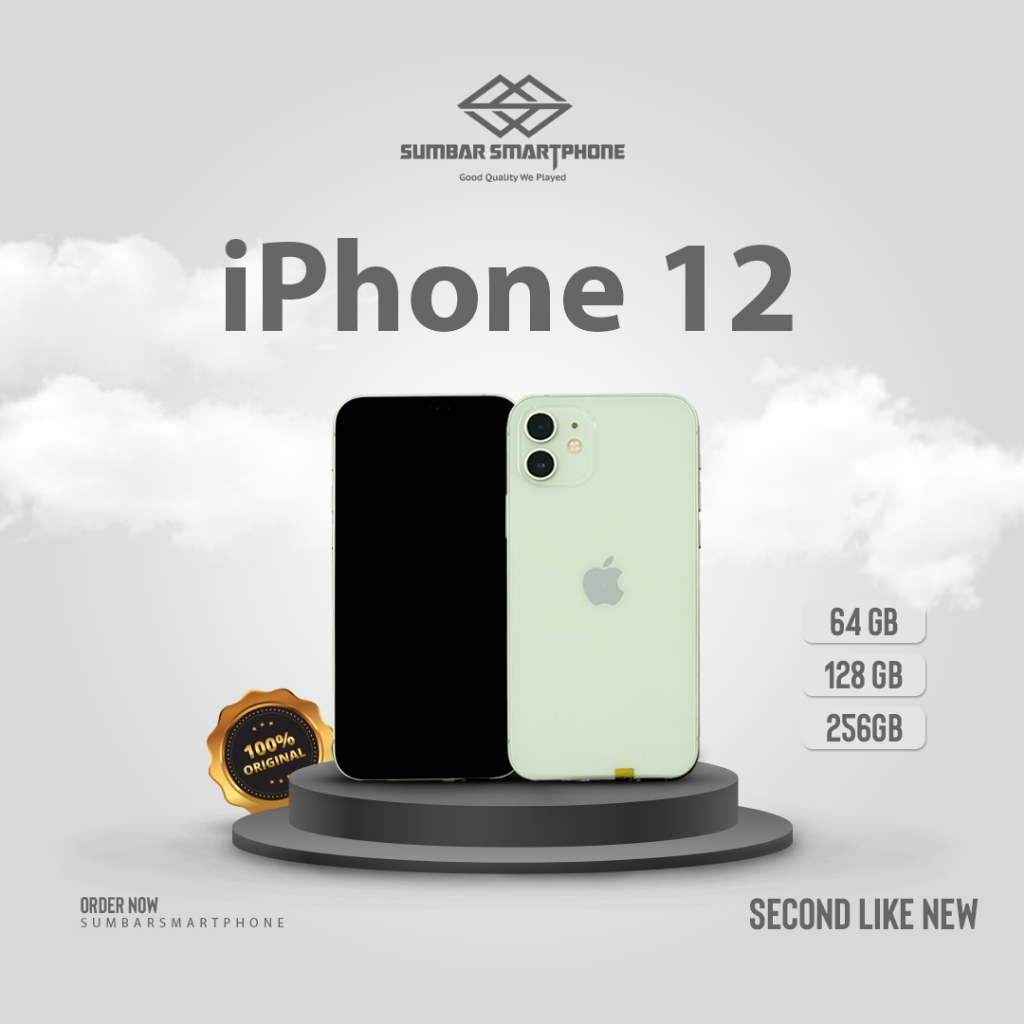 IP 12 SECOND RESMI BERGARANSI