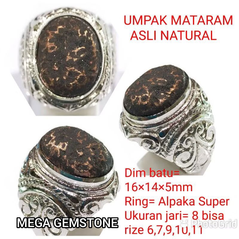 CINCIN BATU UMPAK MATARAM NATURAL