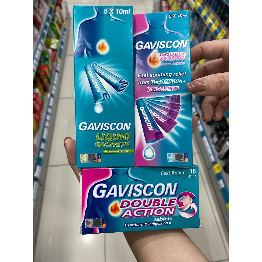 GAVISCON CAIR DAN TABLET OBAT GERD DAN ASAM LAMBUNG