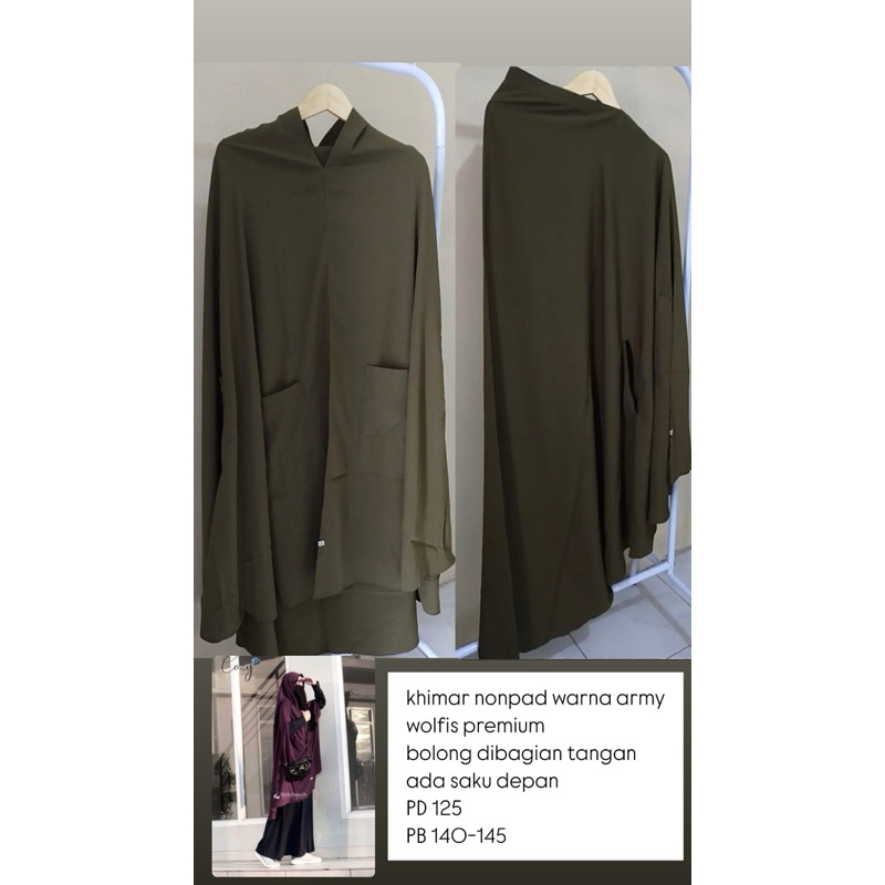 Preloved Khimar Nonpad
