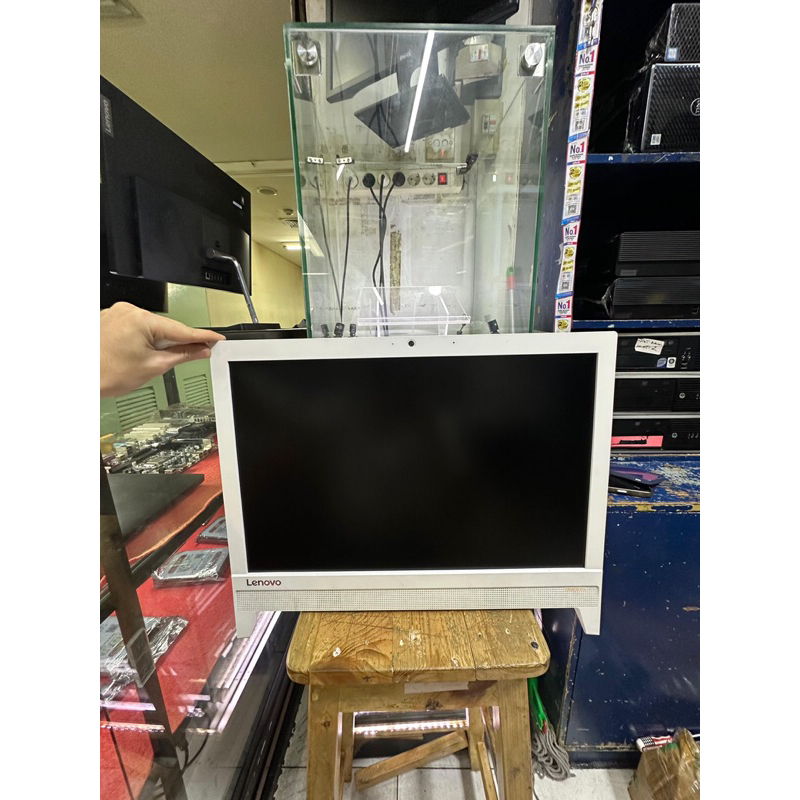 PC AIO LENOVO INTEL CELERON J3455 RAM 4GB SSD 128GB BERGARANSI