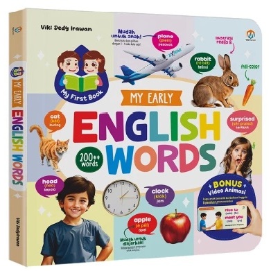 My Early English Words Boardbook | English Book for Kids