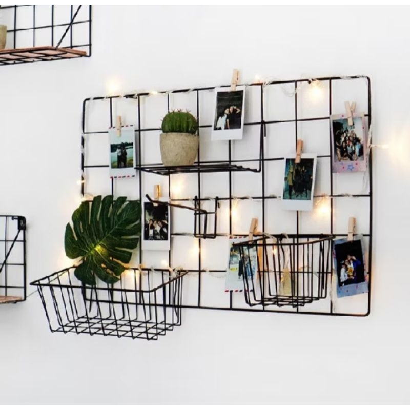 TERMURA HIASAN DINDING / WIRE GRID WALL / HIJANG WALL GRID