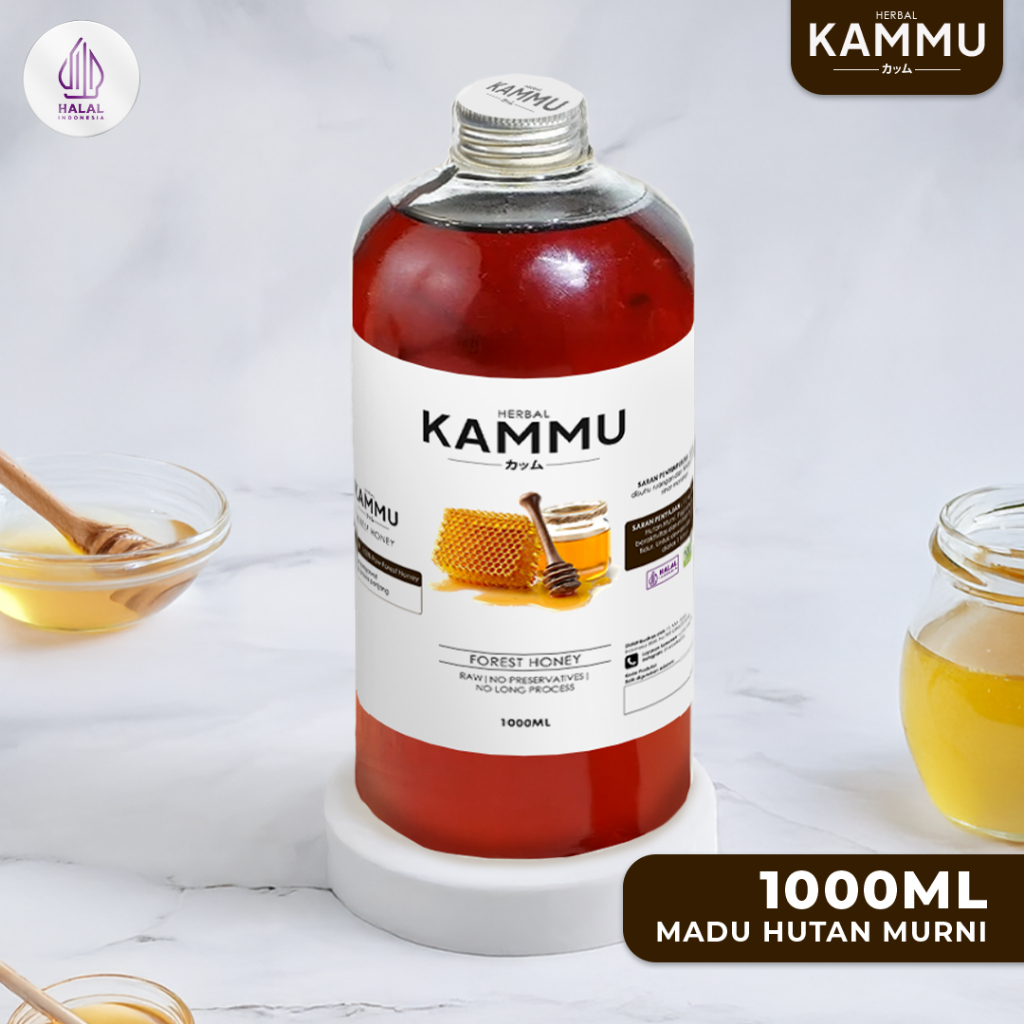 

HERBAL KAMMU - Madu Hutan 1000 gr