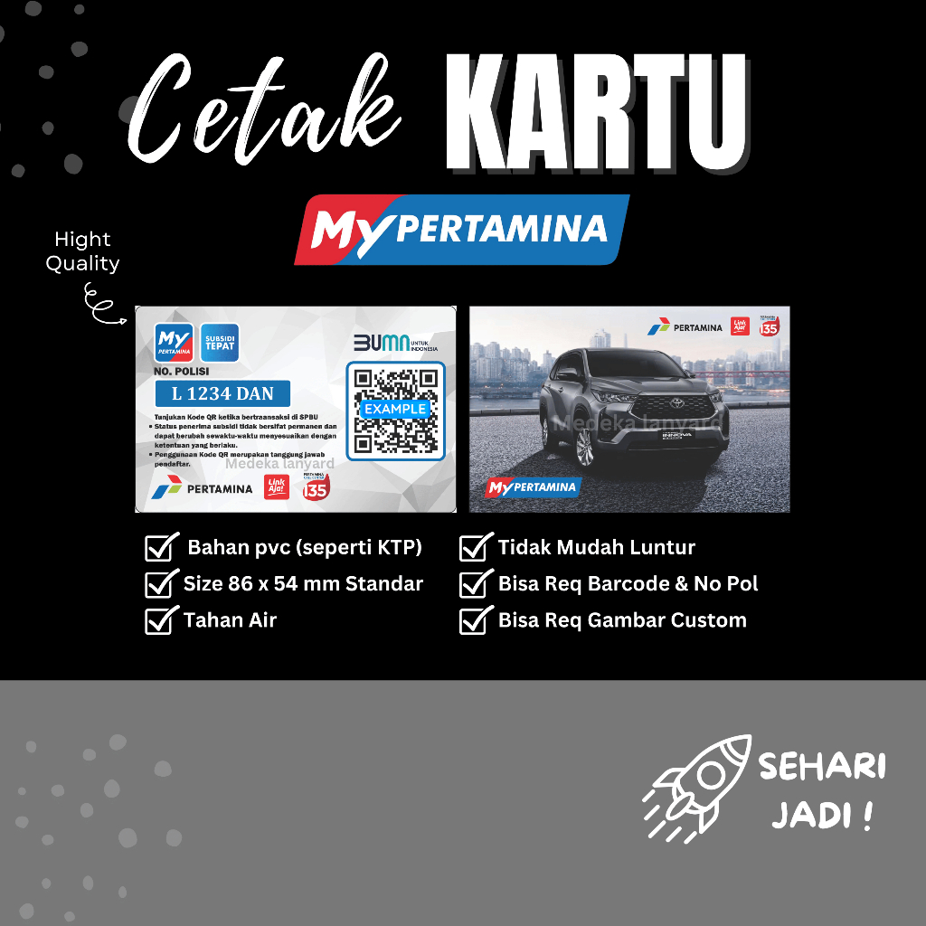 

CETAK KARTU MY PERTAMINA BAHAN PVC TEBAL (SATUAN)