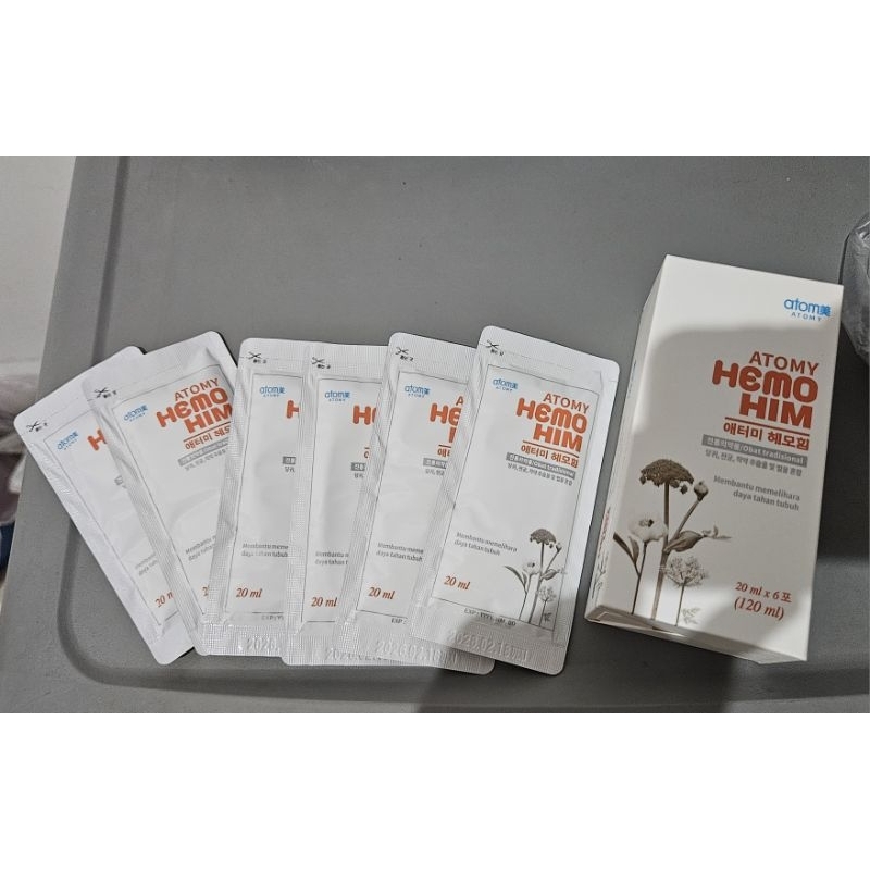 hemohim atomy korea 6 sachet ori