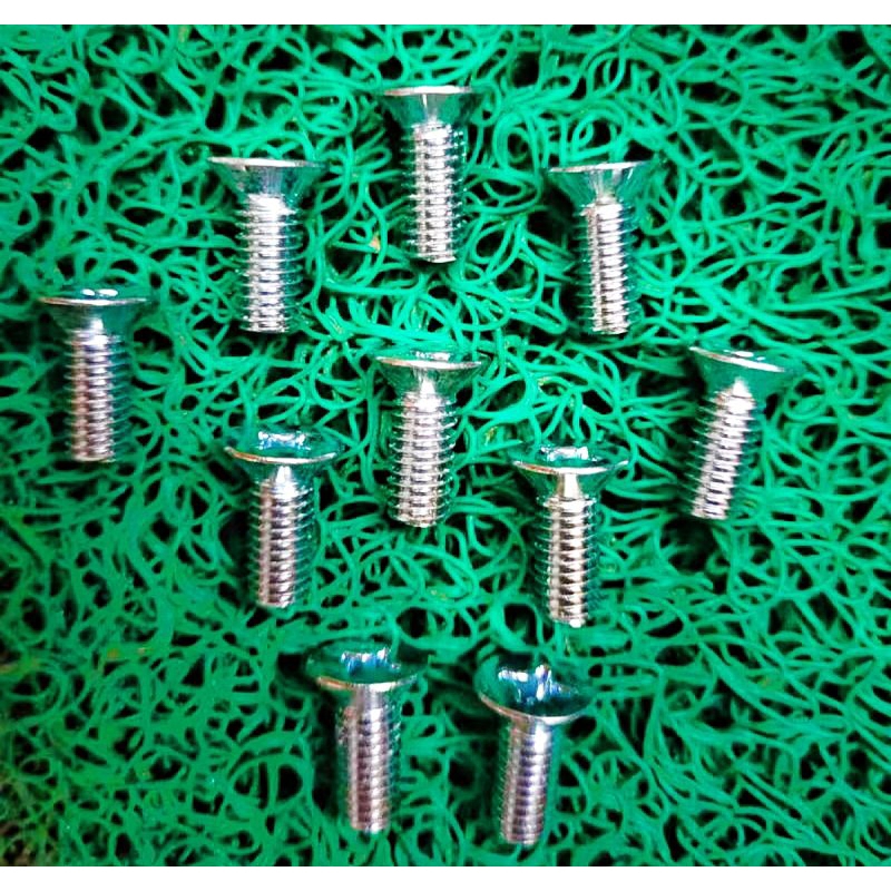 Baut Obeng Payung Baut Obeng Model Payung  M6X15