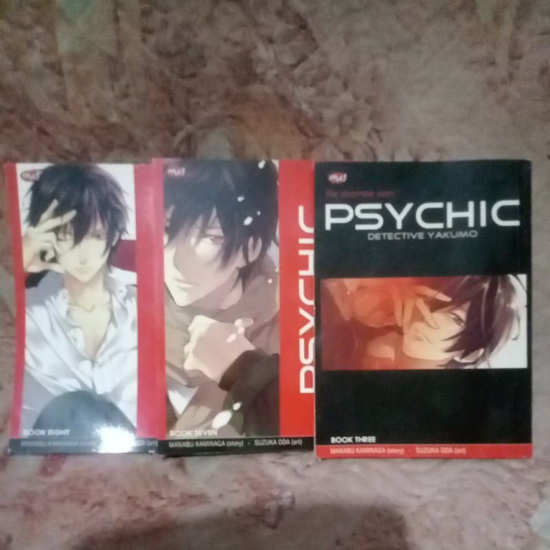 komik psychic detective yakumo paket 3 buku