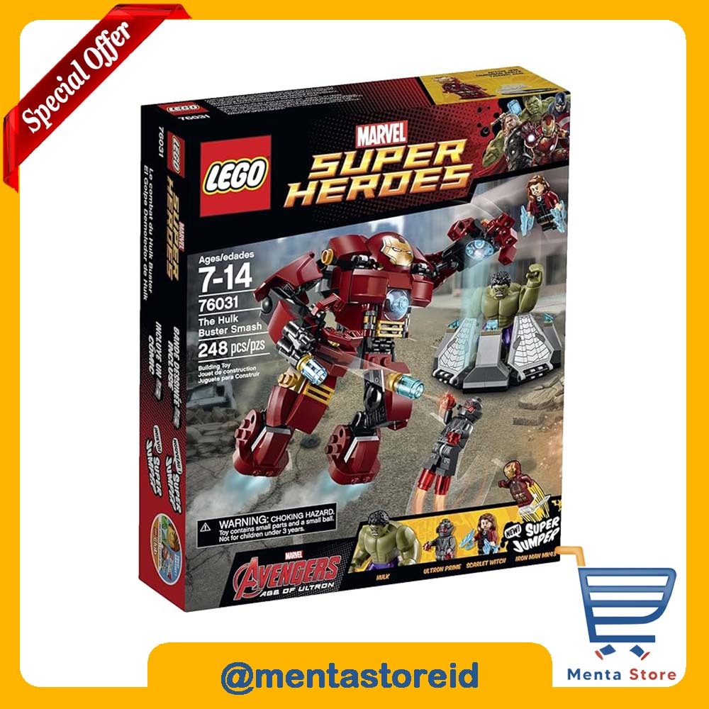LEGO Super Heroes # 76031 Series The Hulk Buster Smash Hulkbuster