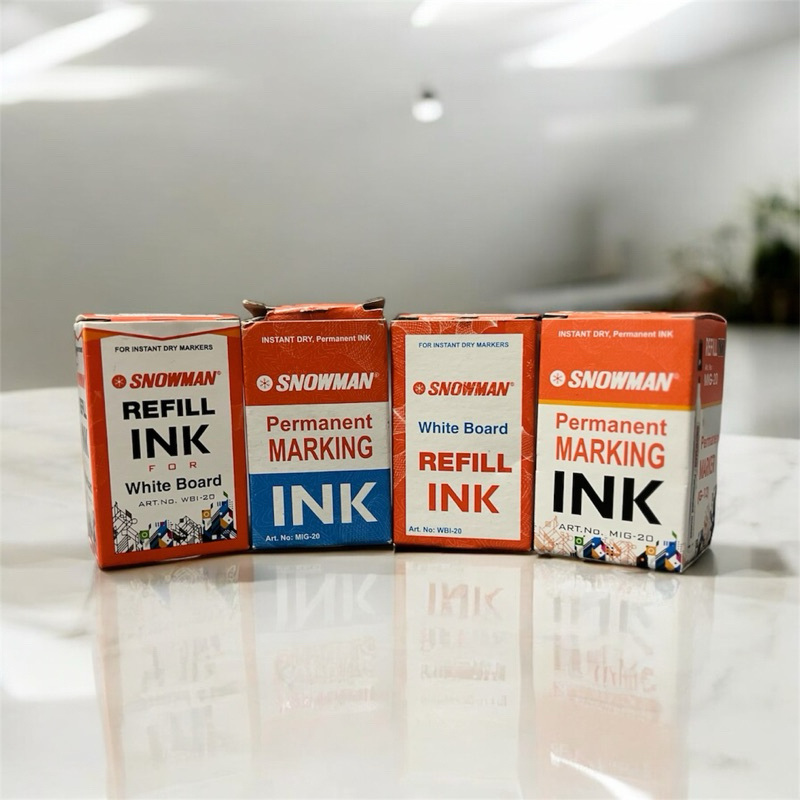 

TINTA SPIDOL ISI ULANG PERMANENT DAN TIDAK PERMANENT • MARKING INK REFIL INK